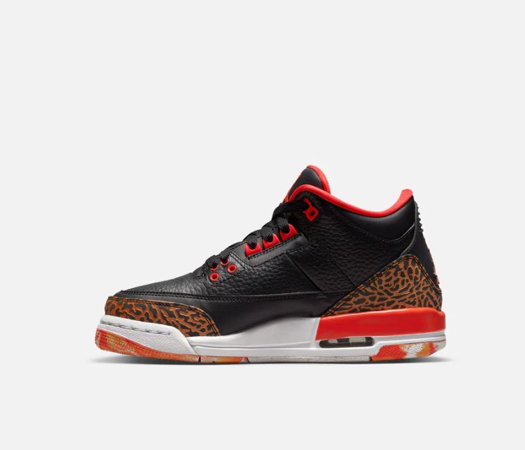 Air Jordan 3 GS Team Orange