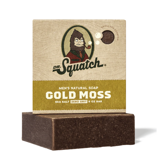 Dr Squatch Natural Soap GOLD MOSS
