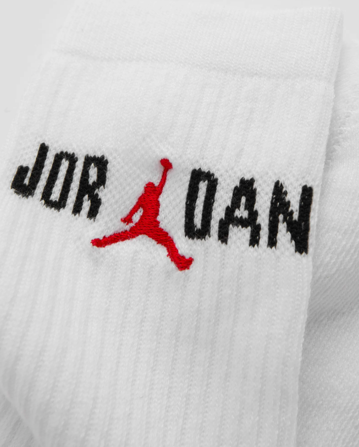 Jordan Socks EveryDay Ply Crew WHITE