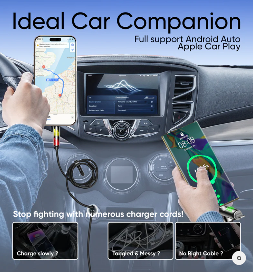 Magic John 4-in-1 charging cable 2m