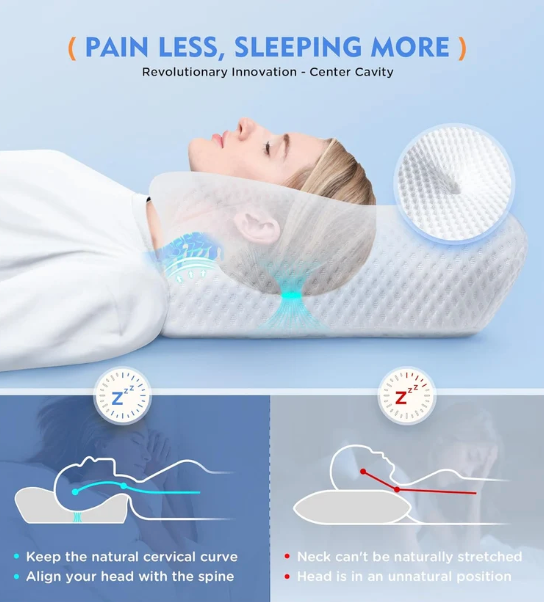 CozyRest Memory Foam Neck Pillow